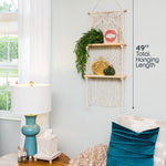 Macrame Wall Hanging Shelf