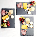 Slate Cheese Boards Charcuterie Boards For Cheese And Meat 8 X 0 25 X 12 In 6 Pc