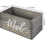 Rustic Gray Wood Tabletop