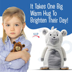 Reversible Toy Plushie Girls Boys Toys Stuffed Animal Mood Plush Bear Double Sided Flip Help You Express Your Emotions Cute Childrens Day Gift 8 Benji The Bear