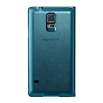 Samsung Galaxy S5 Case S View Flip Cover Folio Green