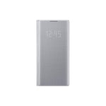 Samsung Galaxy Note10 Case Led Wallet Cover Silver Us Version With