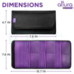 6 Pocket Filter Wallet Case For Round Or Square Filters Premium Magicfiber Microfiber Cleaning Cloth