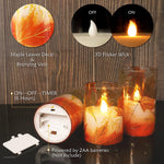 Flameless Candles Set Of 3