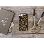 Pisa Leather Wallet Case Compatible W New Iphone Se 2020 Iphone 8 7 A Stand Case Furry Leopard