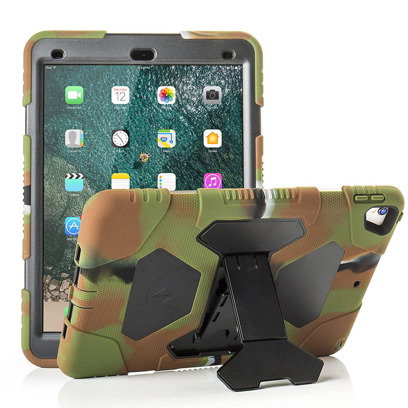 Ipad Air 3 Case Ipad 10 5 2019 Case Shockproof Impact Resistant Kids Protective Cover With Kickstand Army 1