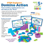 Stem Explorers Domino Action Stem Toys For Kids 59 Pieces Age 5