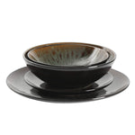 Double Bowl Dinnerware Set 16 Pieces