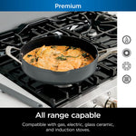 Steamer Strainer Basket With Glass Lid Integrated Spatula