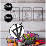 Minimalist Female Body Single Line Metal Wall Art Decor