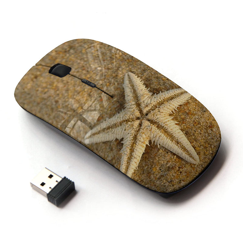 Koolmouse Optical 2 4G Wireless Mouse Beach Starfish