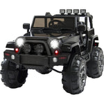 Battery Powered Toy Jeep With Spring Suspension Led Lights