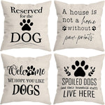 Throw Pillow Cover Gift For Dog Lovers