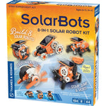 Solarbots 8 In 1 Solar Robot Stem Experiment Kit Build 8 Cool Solar Powered Robots In Minutes No Batteries Required Learn About Solar Energy Technology Solar Panel Included
