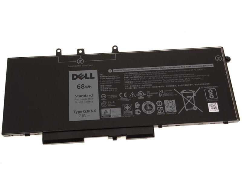 New Original Dell Latitude 5480 5580 5280 4-Cell 68Wh GJKNX Laptop Battery