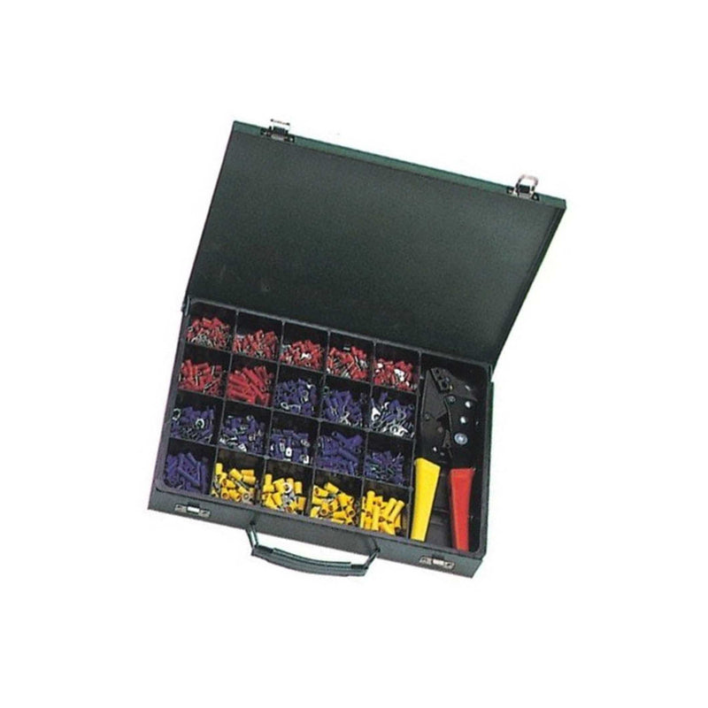 Morris 10818 Terminal Kit With Controlled Cycle Crimp Tool 500 Piece