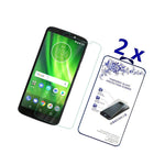 2 Pack For Motorola Moto G6 Play Tempered Glass Screen Protector
