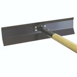Kraft Tool Heavy Duty Steel Concrete Spreader W 48 Inch Wood Handle
