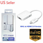 Mhl 2 0 Micro Usb To Hdmi Hdtv Tv Av 3D Video Adapter Cable For Galaxy S5 S4 S3